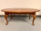 Oval Cherry Coffee Table