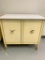 American Martinsville French Provincial 2-Door Cabinet On Wheels