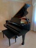 Kawai Ebony Satin Grand Piano Model KG2E