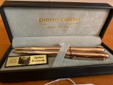 Pierre Cardin 18K Gold Plated Pen/Pencil Set In Case