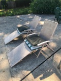 Pair of Patio Lounge Chairs