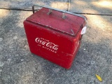 Vintage, Metal Coke Cooley with Insert