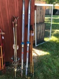 Pair of Vintage Snow Skis