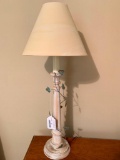 Wood & Metal Decorative Lamp W/Shade