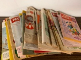 Shelf Of Vintage Kids Magazines