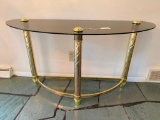 Smoky Glass Wall Table