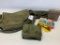Military Style Bag W/Hand Warmers & First Aid kit