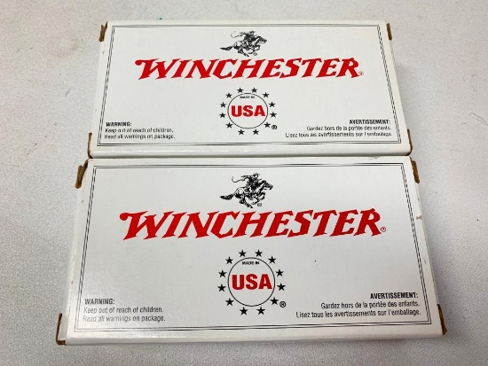 (100) Rounds Winchester 9MM Luger Ammo In Boxes