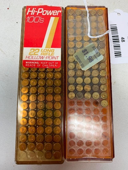 (165) Rounds Hi-Power .22 Ammo