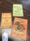 Hoods Cook Book, Ransoms Family Receipt Book and 1895 American Farmers Almanac