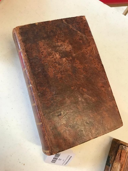 1798 Novum Lexicon, Greeco-Latinum in Novum Testamentum Book (Latin Dictionary)