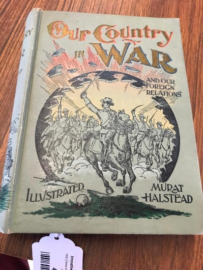 1898 Our Country in War Book