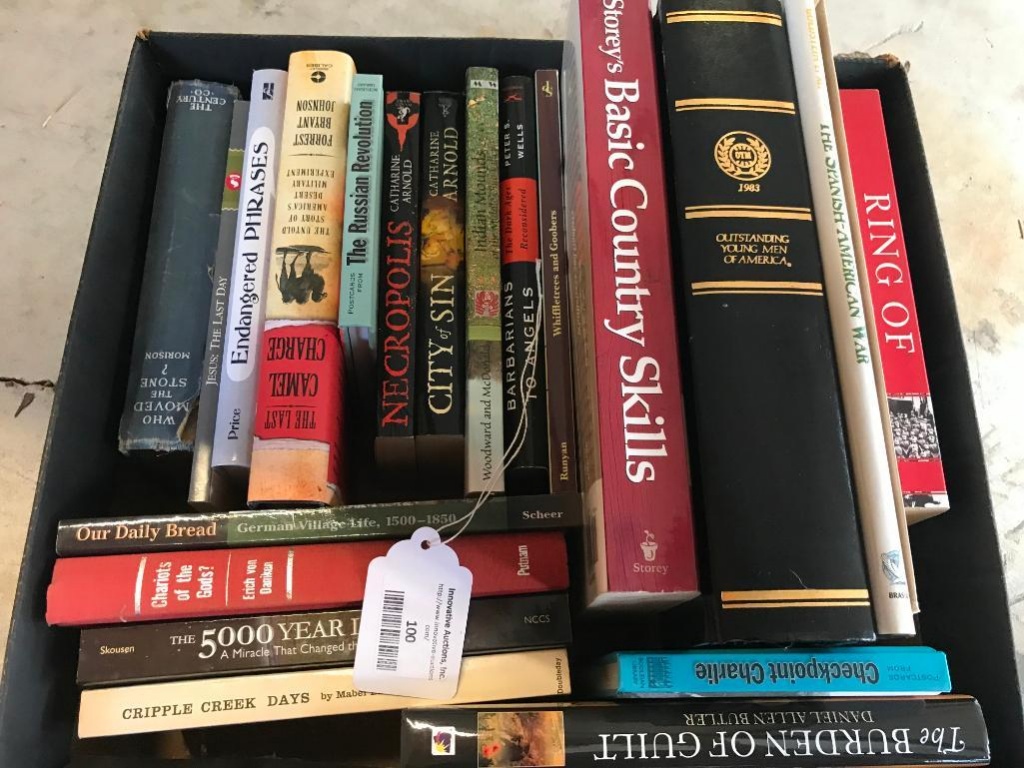 Online Only Auction of Military Books and More!