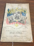 War Songs for Gatherings of Anniversaries and Gatherings of Soldiers Book
