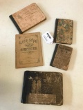 Group of Late 1800's Hymns Books