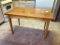 Formica Top Work Table W/Pine Base