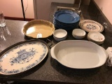 Group Of Baking Dishes & Dinnerware