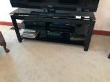 Contemporary Entertainment Stand In Black