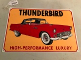 Contemporary Thunderbird Metal Sign