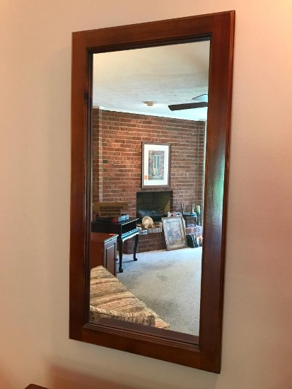 Framed Cherry Mirror