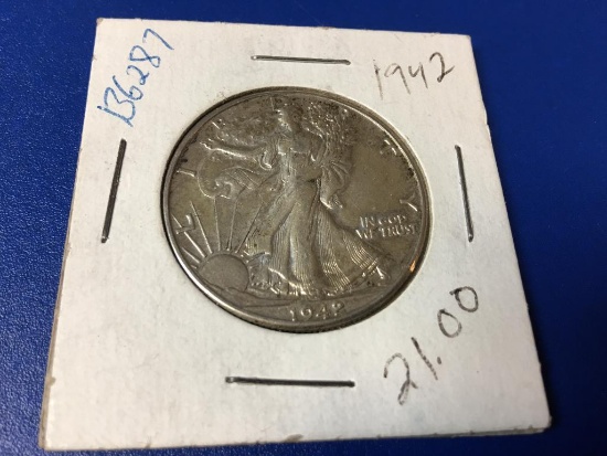 1942 Standing Liberty Half