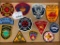 (12) Different Firemans Patches