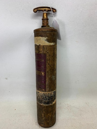 Vintage Brass "General Model 95" Fire Extinguisher