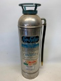 Vintage Fyr-Fyter Stainless Soda Acid Extinguisher