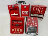 (5) Different Fire Alarm Pull Stations