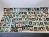 (10) Sheets Of 1970-1973 Baseball Cards