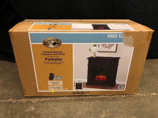 Hampton Bay, Parksley, Infrared Electric Fireplace