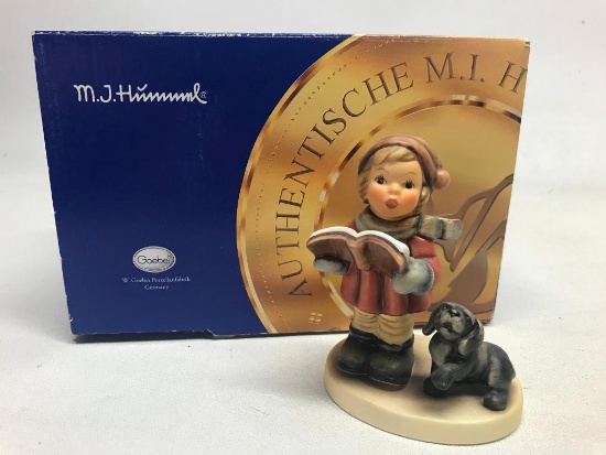 M. I. Hummel Figurine: "Wintertime Duet" W/Box