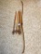 Vintage Fiberglass Bow W/Target Arrows