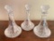 (3) Matching Decanters