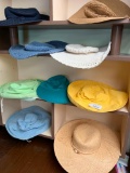 (9) Ladies Sun Hats