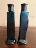 (2) Matching Candle Holders By Hans Peot