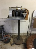 Lapidary Grinder On Stand