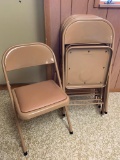 (6) Metal Folding Chairs