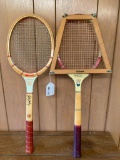 (2) Vintage Tennis Rackets