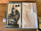 Velsi 100X-1200X Microscope In Case