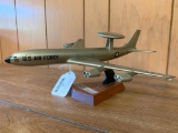 Military Desktop Model USAF AWACS Plane By Boeing