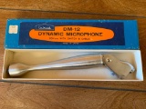 Vintage Calrad DM-12 Dynamic Microphone W/Original Box