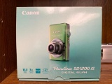 Canon Power Shot SD1200IS Camera W/Box