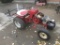 Wild Garden Tractor with Bluffton Hit Miss Motor Mounted on it!