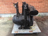 Antique Generator On Cart-Electric Motor