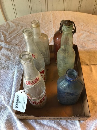 Group of Vintage Bottles
