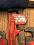 (4) Pipe Wrenches