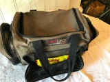 Canvas Tackle Box with a Nice Selection of New and Used Tackle