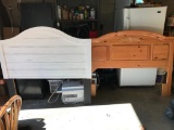 Two Full/Queen Headboards and Hollywood Frames.