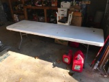 8' Folding, Plastic Table